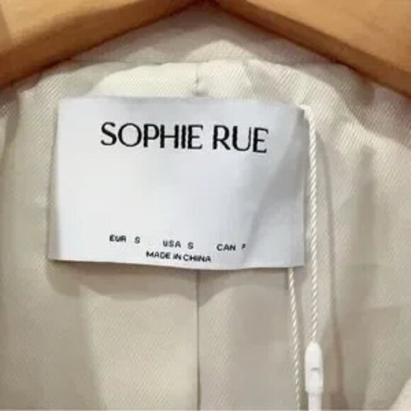 NWT Sophie Rue Abigail Jacket Sand Beige - Picture 2 of 6